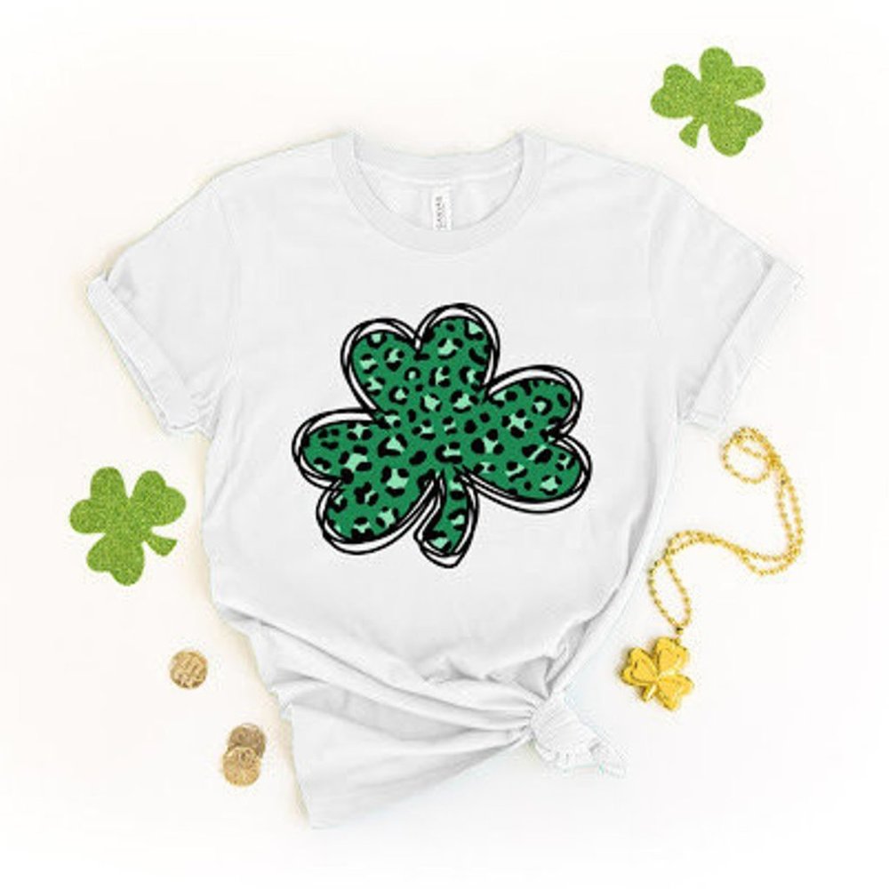 Animal print St Patricks day shirt